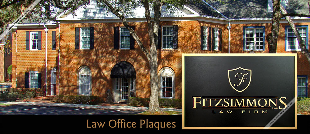 Law Office Plaques